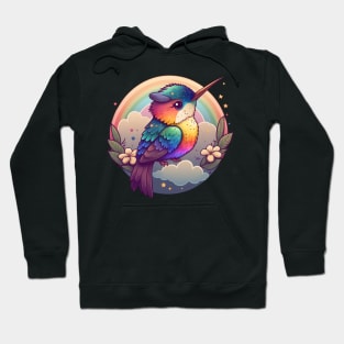 Rainbow Hummingbird Hoodie